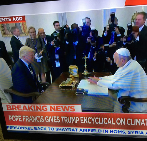 Trump and Pope